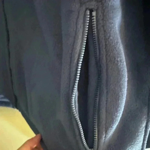 NWOT NFL New England Patriots Full Zip Fleece Sweater Men Size XL Blue. - Picture 6 of 12